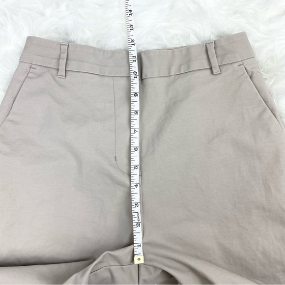 OAK + FORT Ankle Crop Khaki Trousers Size 2 - Picture 5 of 9